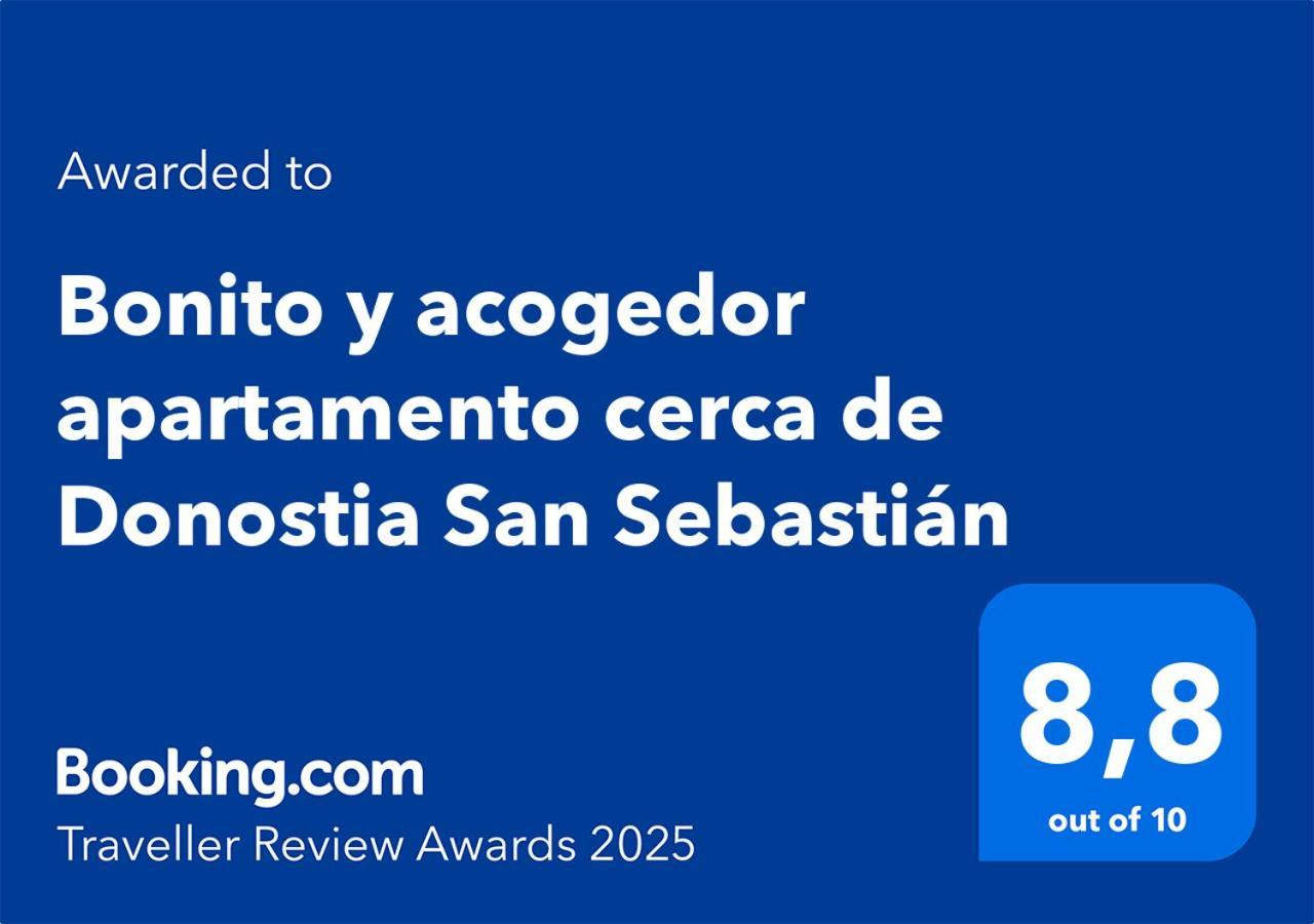 Bonito Y Acogedor Apartamento Cerca De Donostia San Sebastian Lezo Kültér fotó
